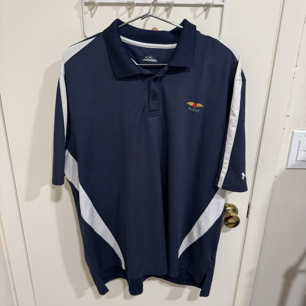 Under Armour Baltusrol Golf Club Polo Mens XL Golf Shirt Performance Stretch